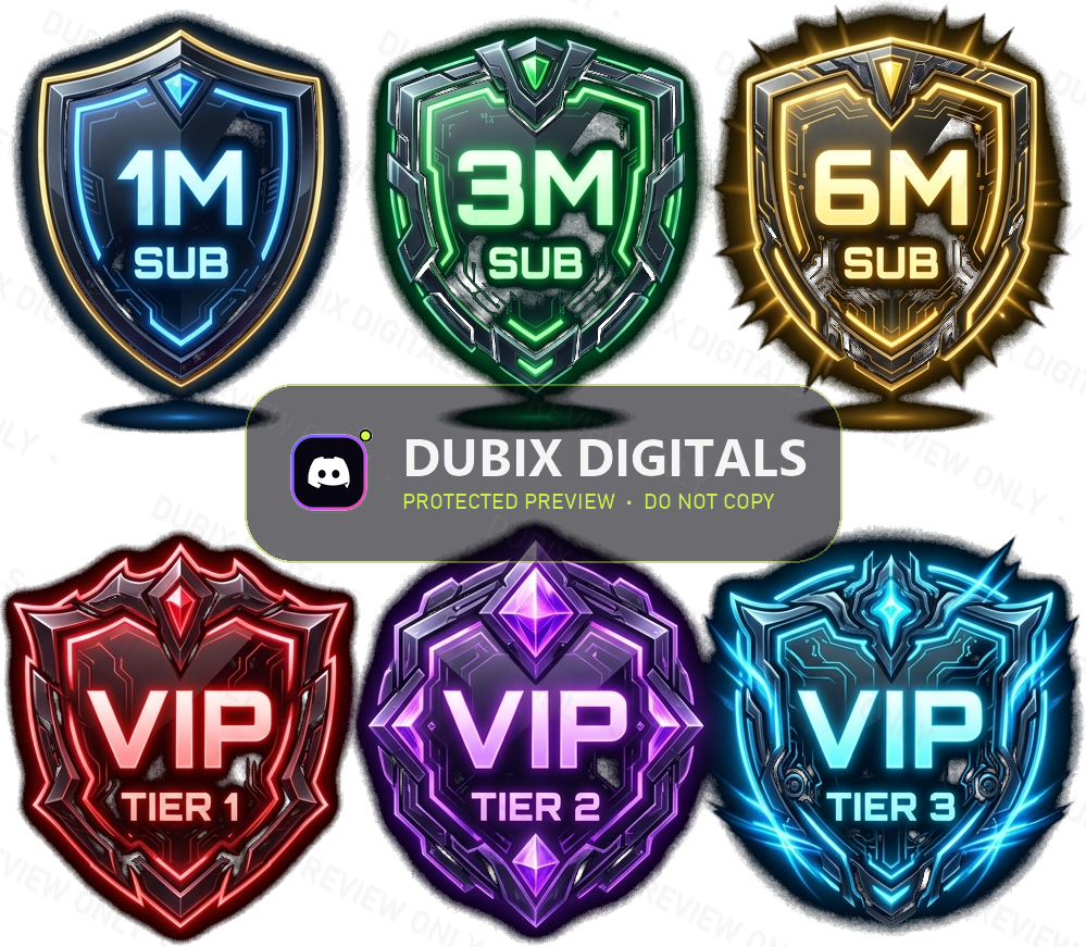 VIP Sub Badges