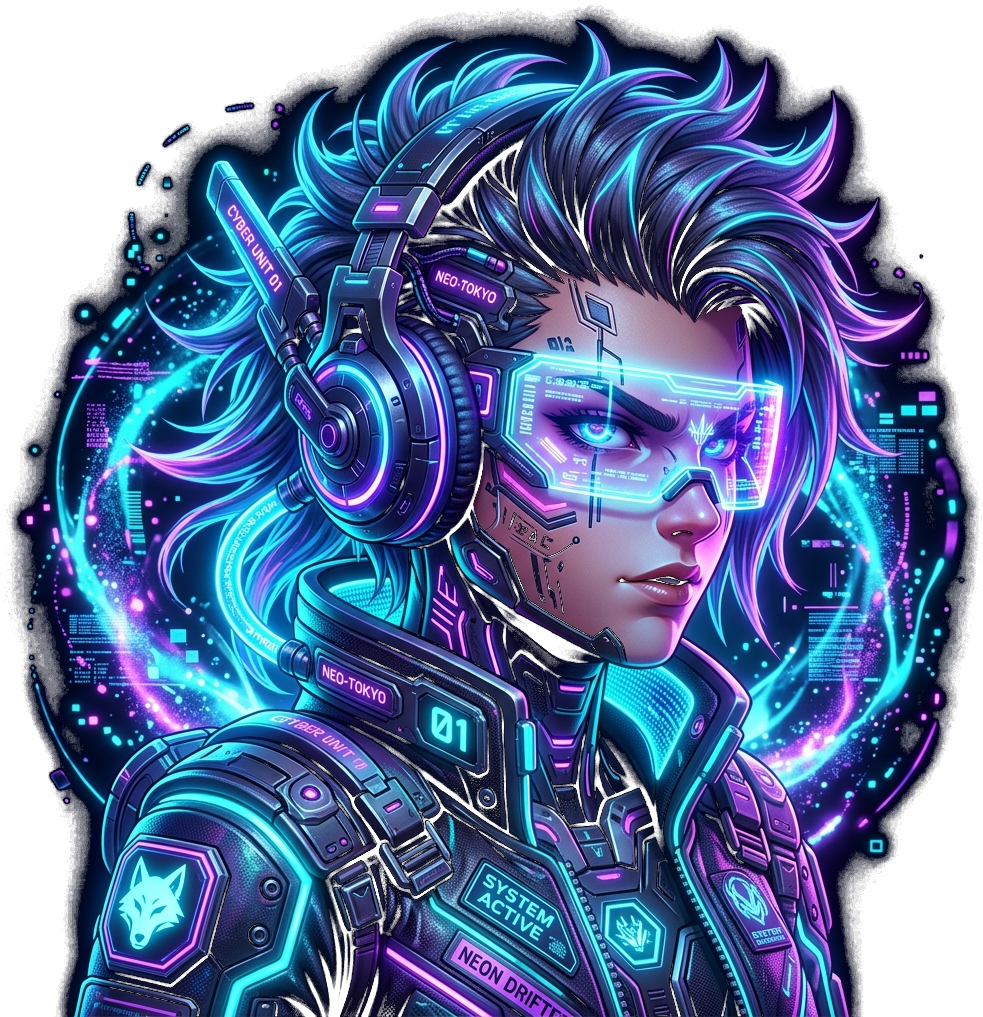 Cyberpunk Mecha Avatar PFP