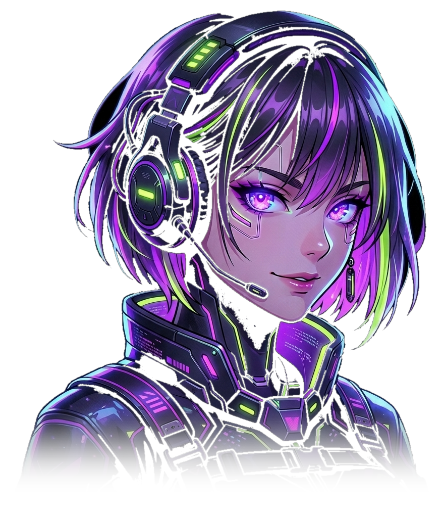 Cyber Mascot Girl PFP